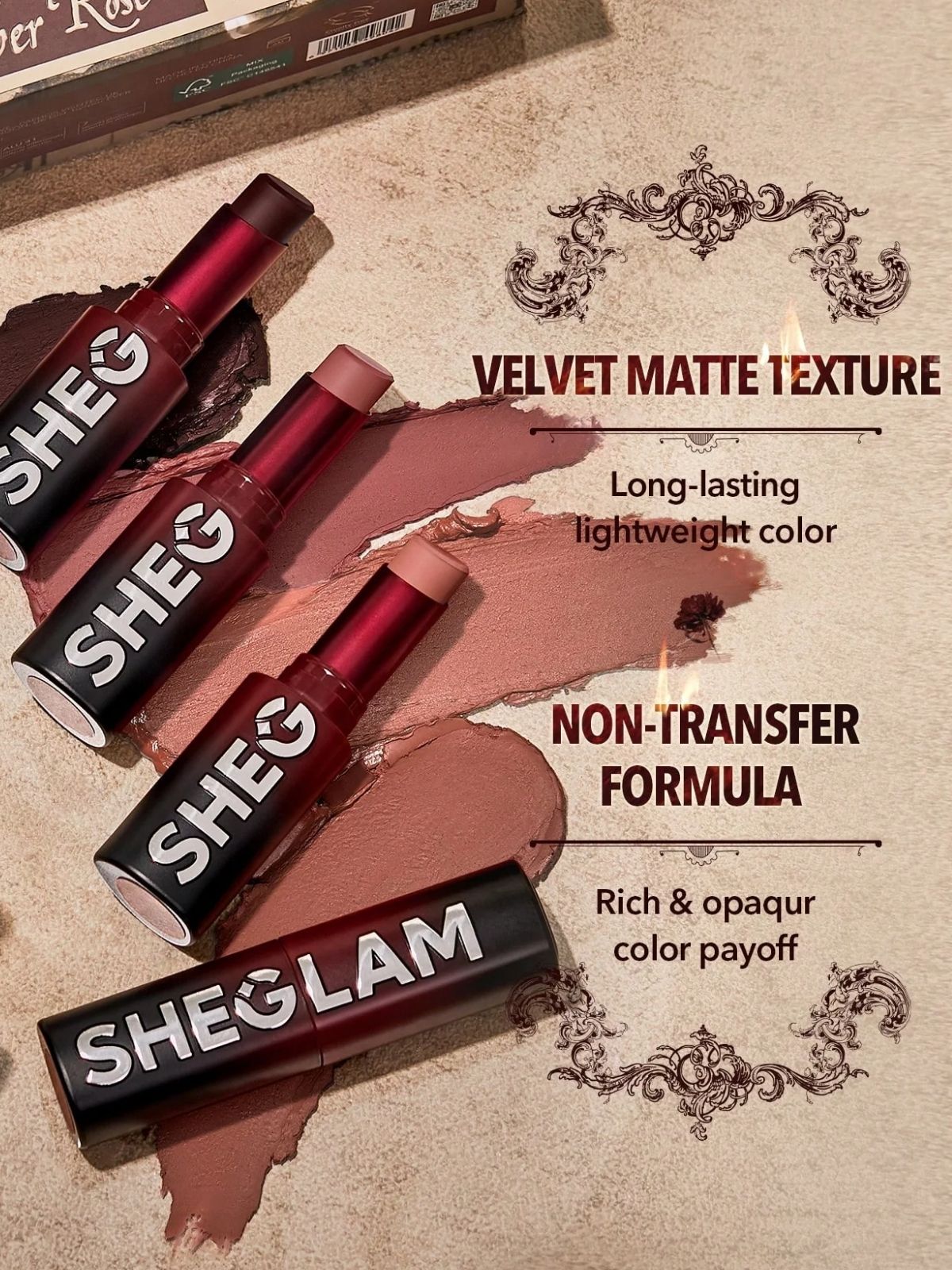 TAF - SHEGLAM Dynamatte Boom Long-Lasting Matte Lipstick